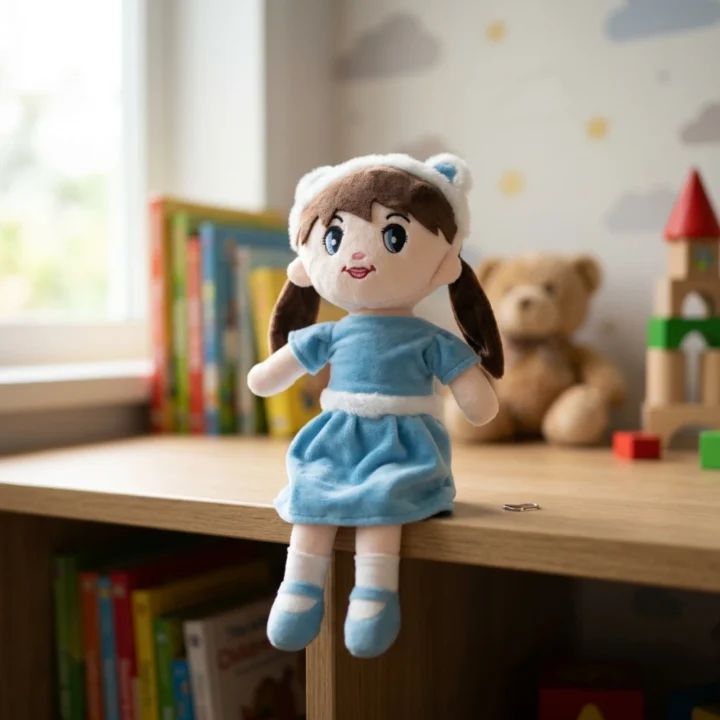 Soft Doll for Girls Cute Plush Baby Doll Toy