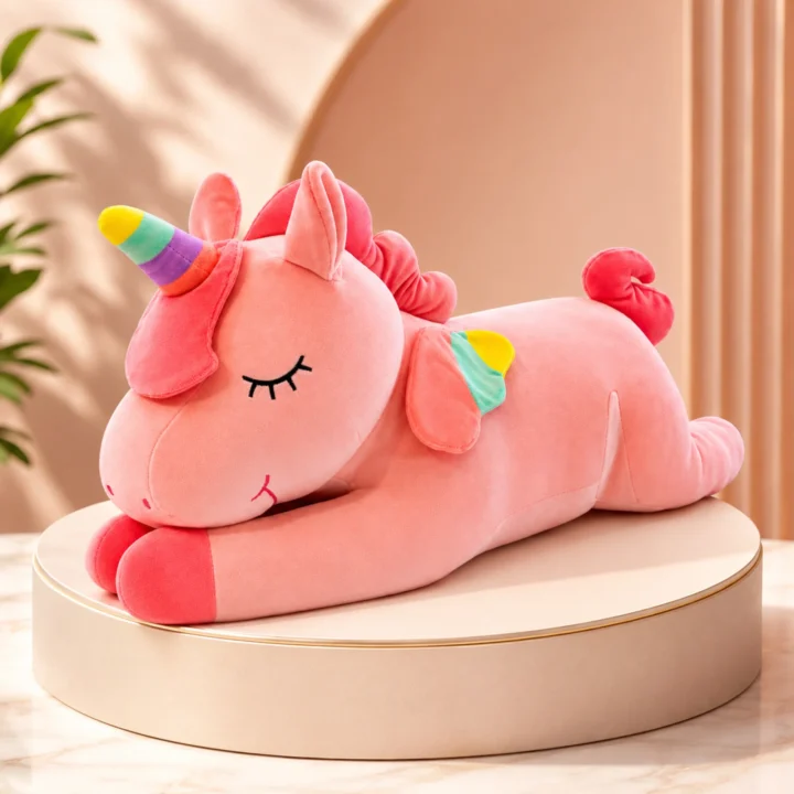 Soft Toys Unicorn Flying Soft Toys for Brother Sister (Flying Pink)